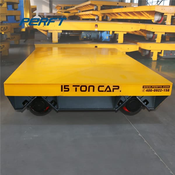self propelled trolley with stainless steel decking 120 tons
